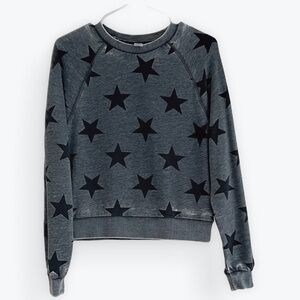 Alternative Star Heather Gray Vintage style Sweatshirt. Sz Small